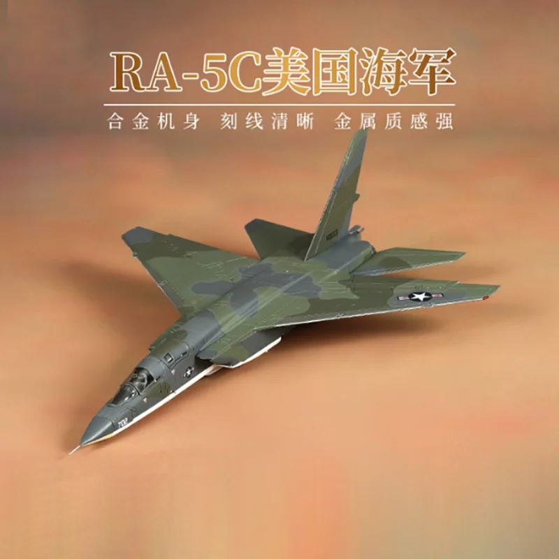 HM 1/72 Scale RA-5C US Navy Fighter Aircraft Alloy Aircraft Model Collection Decoration
HM 1/72 Scale RA-5C US Navy Fighter Aircraft Alloy Aircraft Model Collection Decoration