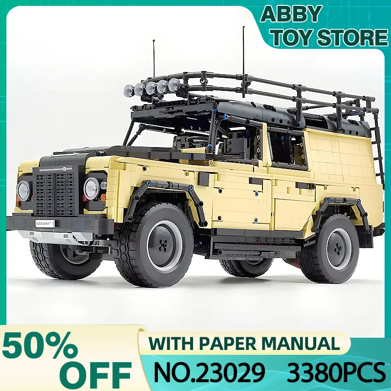НОВЫЙ YC-23029 Высокотехнологичный MOC 1:8 Building Land Off-road Rover Модель Блоки Кирпичи Развивающие игрушки «сделай сам» Подходит для детей Рождественский подарок для
НОВЫЙ YC-23029 Высокотехнологичный MOC 1:8 Building Land Off-road Rover Модель Блоки Кирпичи Развивающие игрушки «сделай сам» Подходит для детей Рождественский подарок для