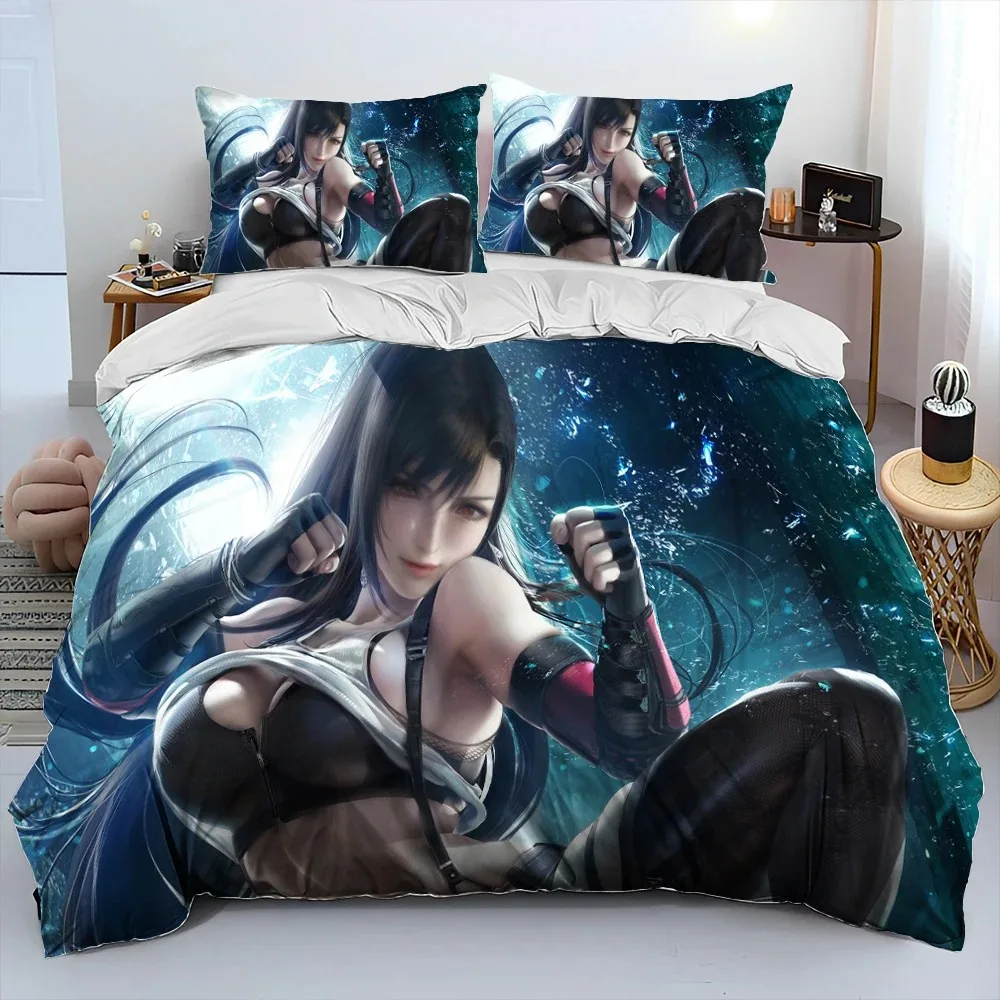Tifa Aerith Sexy Girl Lace Cartoon Game Comforter Bedding Set,Duvet Cover Bed Set Quilt Cover Pillowcase,Queen Size Bedding Set
Tifa Aerith Sexy Girl Lace Cartoon Game Comforter Bedding Set,Duvet Cover Bed Set Quilt Cover Pillowcase,Queen Size Bedding Set