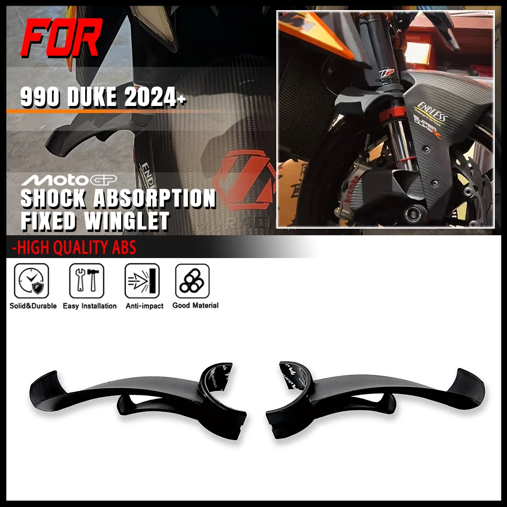 FOR 990 Duke 2024+ Winglet Aerodynamic Wing Deflector Spoiler 990 DUKE 2024 Modified parts Motorcycle Fairing Side GP WING
FOR 990 Duke 2024+ Winglet Aerodynamic Wing Deflector Spoiler 990 DUKE 2024 Modified parts Motorcycle Fairing Side GP WING