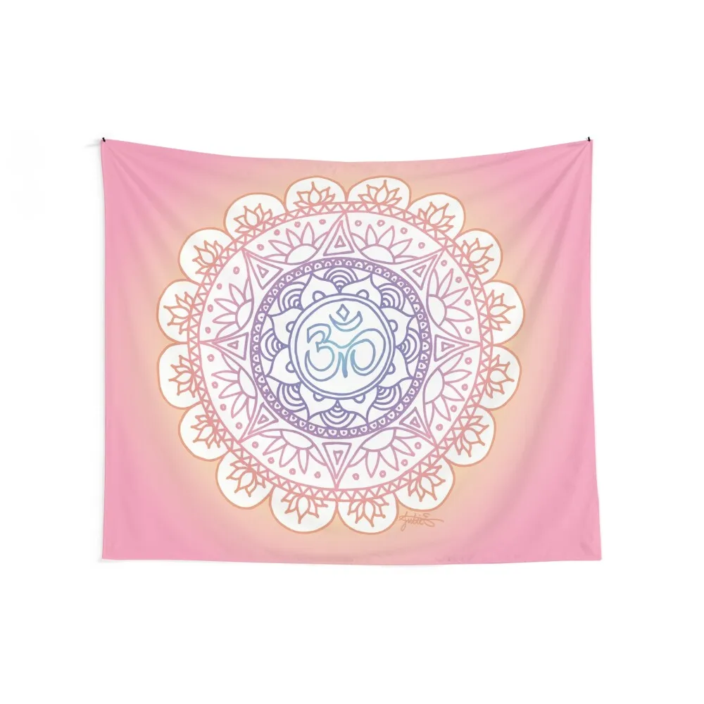 Pink Ohm Mandala Design Tapestry Luxury Living Room Decoration Cute Room Decor Tapestry
Pink Ohm Mandala Design Tapestry Luxury Living Room Decoration Cute Room Decor Tapestry