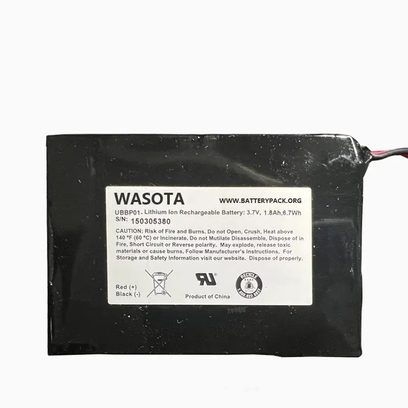 UBBP01 3.7V 1.8Ah Rechargeable Battery Pack
UBBP01 3.7V 1.8Ah Rechargeable Battery Pack