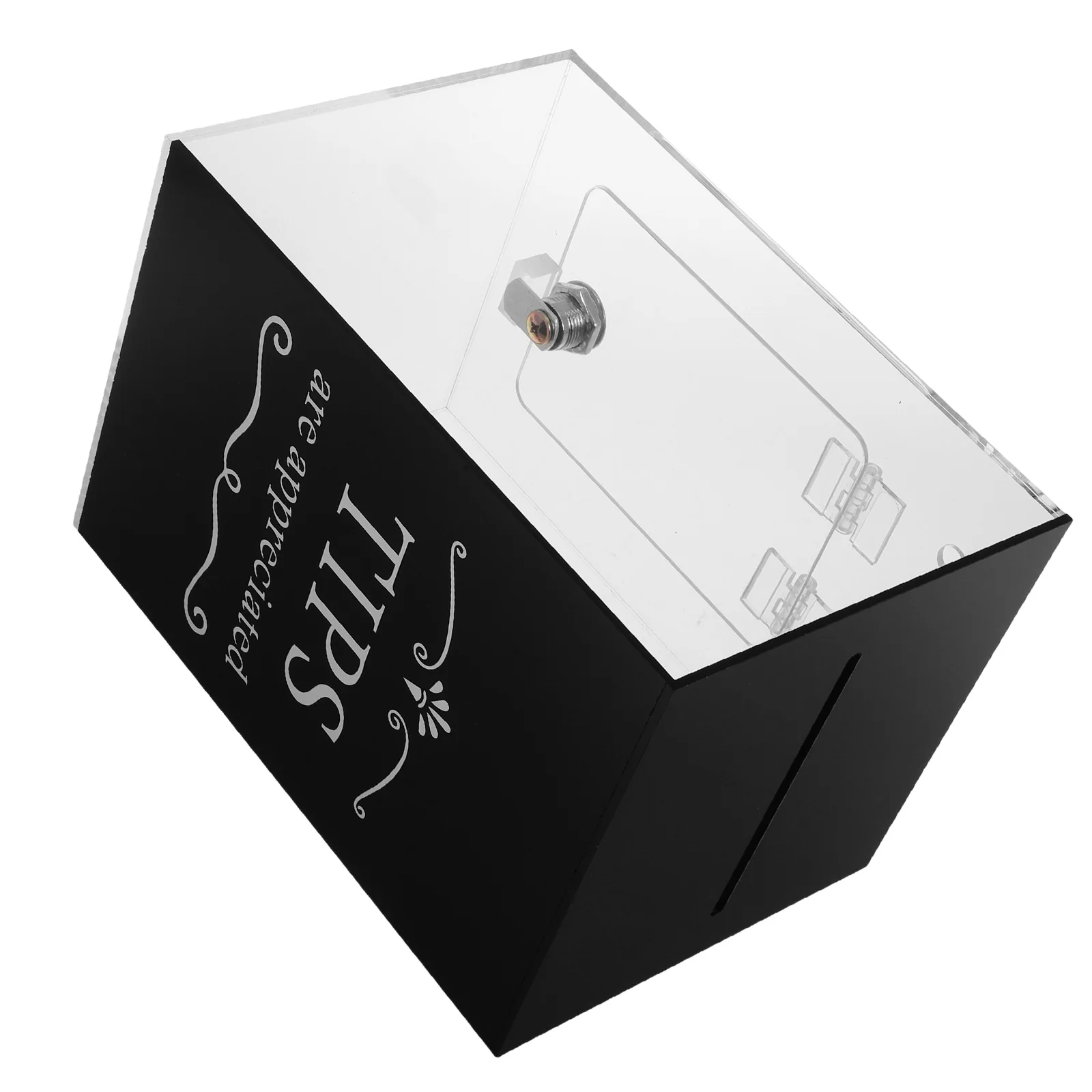 Acrylic Tip Box Storage Donation Jar Transparent Cash Container Suggestion Box For Restaurant Bar Salon
Acrylic Tip Box Storage Donation Jar Transparent Cash Container Suggestion Box For Restaurant Bar Salon