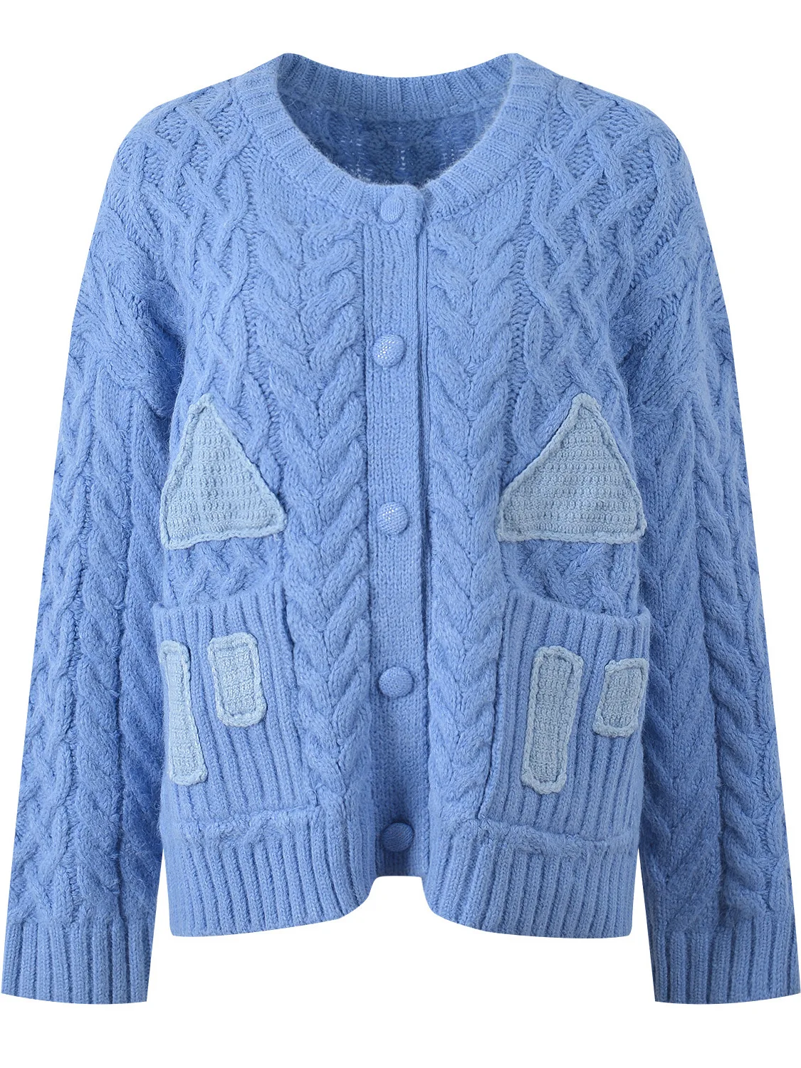 Ele Knitted Long Sve round Ne Sweater Cardigan Faionable Twist Design Age-Defng Top for Women Autumn 2025
Ele Knitted Long Sve round Ne Sweater Cardigan Faionable Twist Design Age-Defng Top for Women Autumn 2025