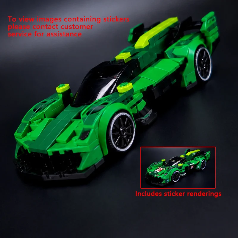 Speed Racing Car Model MOC Building Bricks AMR WEC IMSA Le Mans Modular Technology Children Holiday Gifts Assemble Toys Suit
Speed Racing Car Model MOC Building Bricks AMR WEC IMSA Le Mans Modular Technology Children Holiday Gifts Assemble Toys Suit