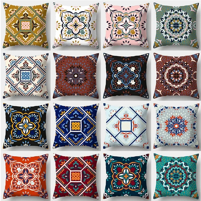 Fashion Retro Art Boho Style Pattern Printed Soft Square Pillowslip Polyester Cushion Cover Pillowcase Living Room Home Decor
Fashion Retro Art Boho Style Pattern Printed Soft Square Pillowslip Polyester Cushion Cover Pillowcase Living Room Home Decor