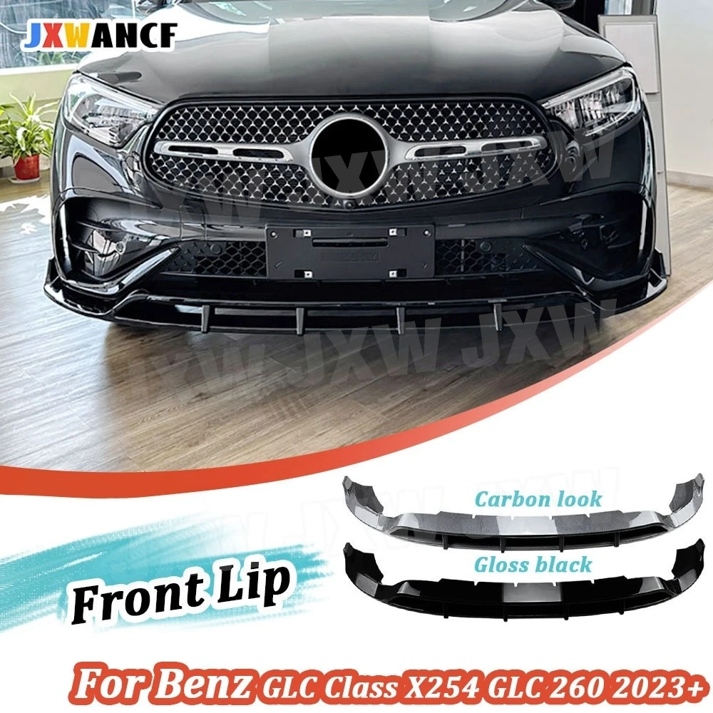 JXWANCF для Mercedes-Benz GLC-класса X254 GLC 260 300 Sport 2023+ – спойлер-накладка на передний бампер из ABS, 3 секции, автомобильные аксессуары
JXWANCF для Mercedes-Benz GLC-класса X254 GLC 260 300 Sport 2023+ – спойлер-накладка на передний бампер из ABS, 3 секции, автомобильные аксессуары