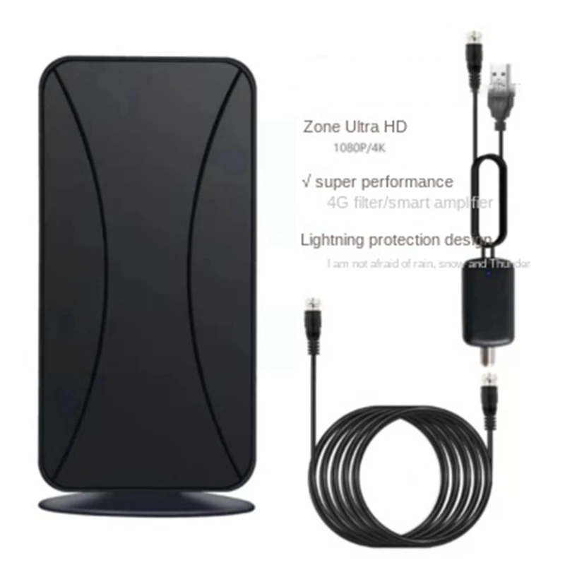 4K HD DVB-T2 цифровая ТВ-Антенна Внутренняя и наружная ТВ-антенна 1080P усилитель сигнала DVB-T2 TV земля антенны Wave HD TV антенна
4K HD DVB-T2 цифровая ТВ-Антенна Внутренняя и наружная ТВ-антенна 1080P усилитель сигнала DVB-T2 TV земля антенны Wave HD TV антенна
