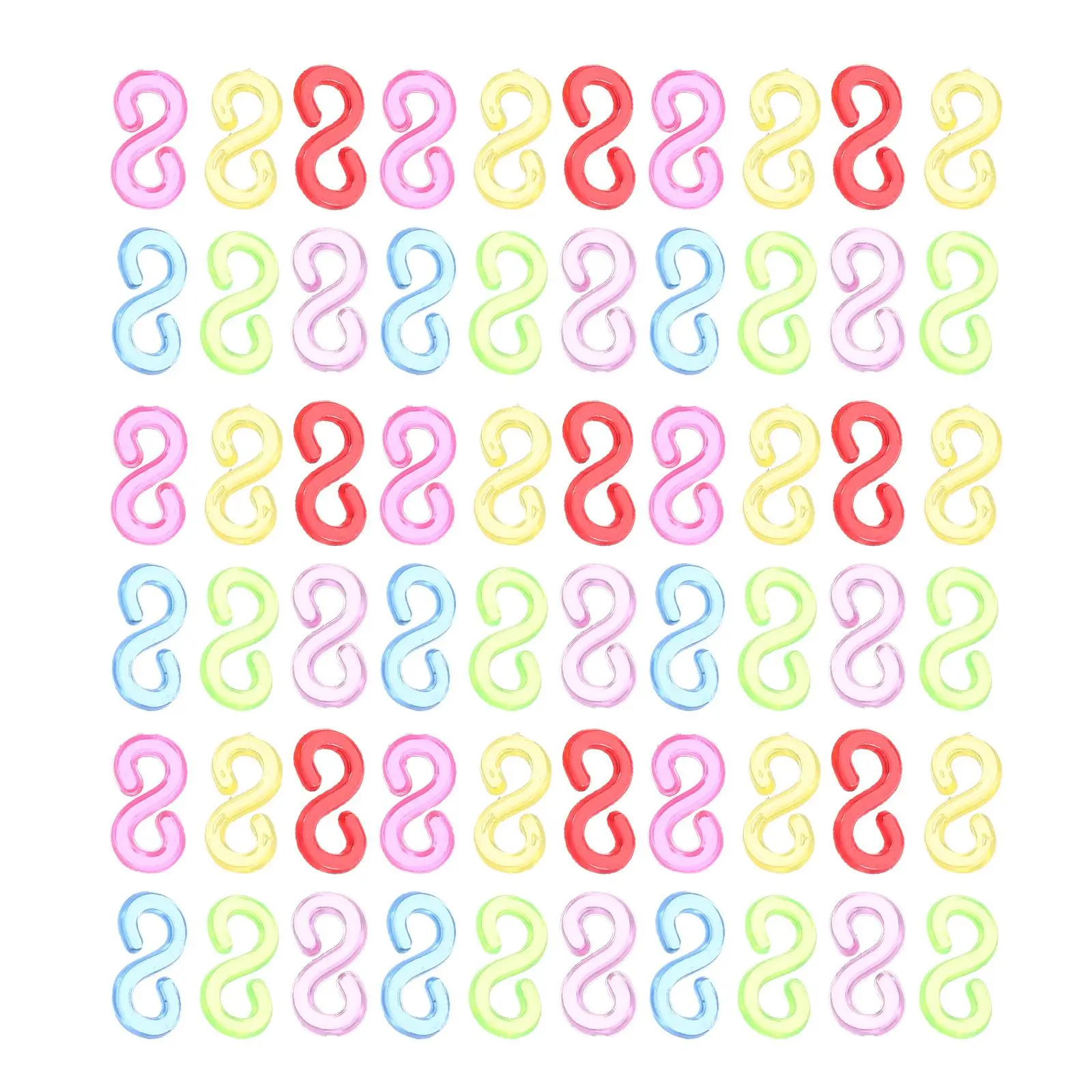 500 Pcs S Clips for Bracelets Craft Making Tools DIY Accessories Plastic Clips Reusable PartsS
500 Pcs S Clips for Bracelets Craft Making Tools DIY Accessories Plastic Clips Reusable PartsS