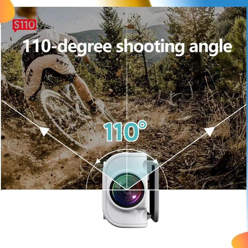 B48A FPV Glasses Camera 2.7K Wearable Wifi Video Camcorder Camera 110°Wide Angle Lens APP Control Action Camera
B48A FPV Glasses Camera 2.7K Wearable Wifi Video Camcorder Camera 110°Wide Angle Lens APP Control Action Camera