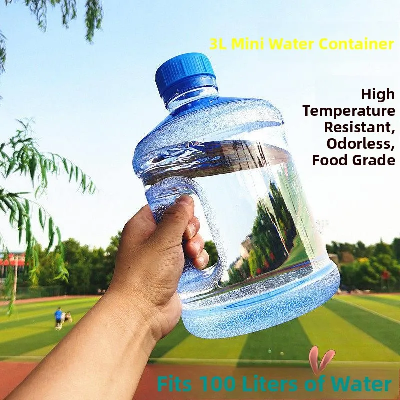 3L Outdoor Water Bucket Pure Mineral Water Bottle Student Dormitory Water Carrying Drinking Water for Vehicle
3L Outdoor Water Bucket Pure Mineral Water Bottle Student Dormitory Water Carrying Drinking Water for Vehicle
