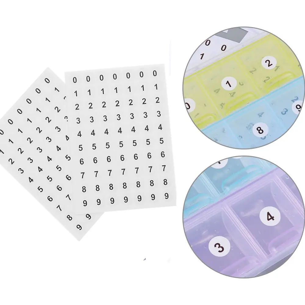 12 Sheets Craft Diamond Paint Storage Self Adhesive Number Stickers Tags Distinguish Package Label
12 Sheets Craft Diamond Paint Storage Self Adhesive Number Stickers Tags Distinguish Package Label