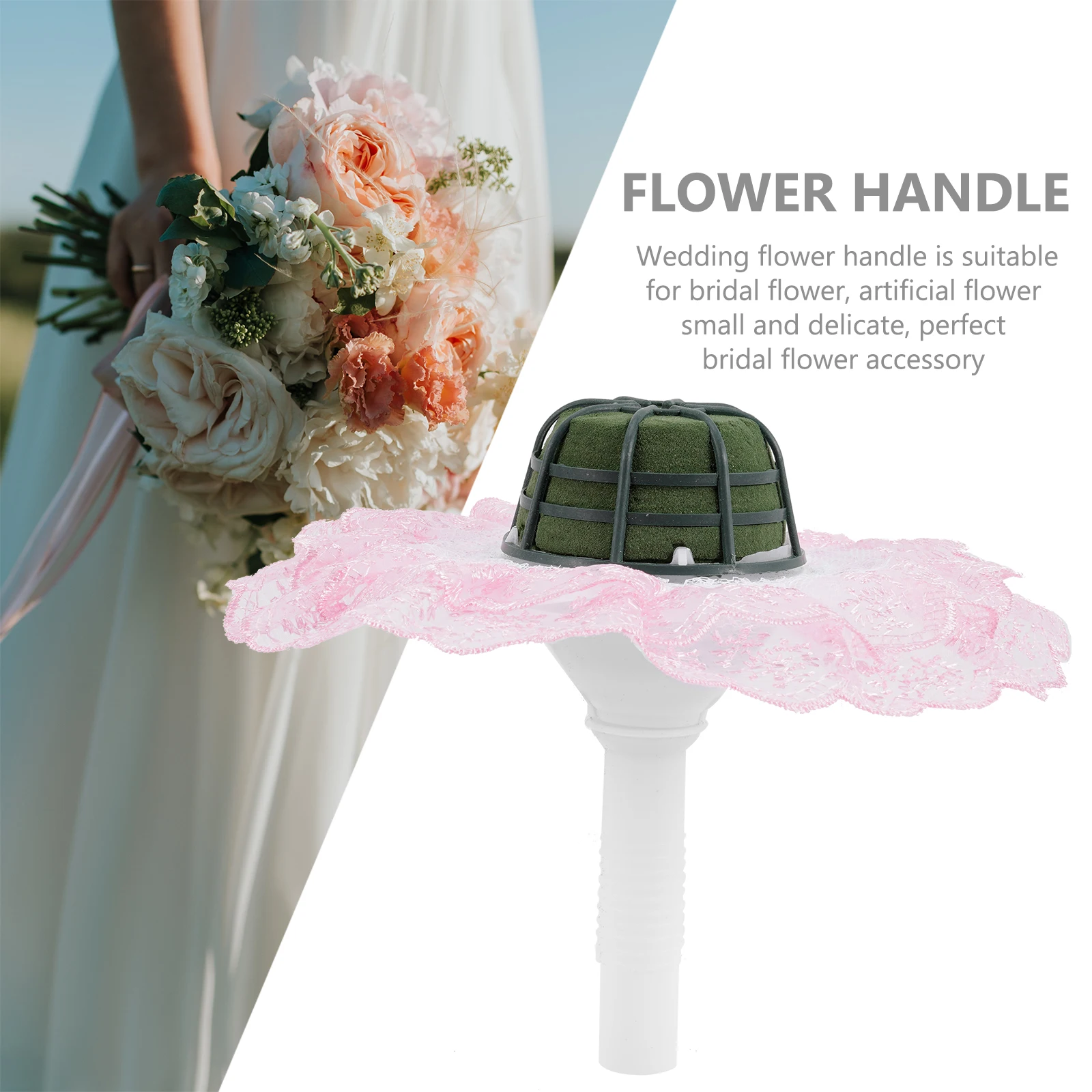 Plastic Flower Holder Bridal Bouquet H Lightweight Wedding Decor Artificial Flowers Accessory Fashionable Design Portable
Plastic Flower Holder Bridal Bouquet H Lightweight Wedding Decor Artificial Flowers Accessory Fashionable Design Portable