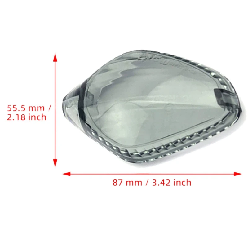 #454Z Motorcycle Turn Signal Lamp Cover Indicator Light Cover for Honda CMX 300/500 Rebel NC700 NC750 S/X CTX700 black (Black)
#454Z Motorcycle Turn Signal Lamp Cover Indicator Light Cover for Honda CMX 300/500 Rebel NC700 NC750 S/X CTX700 black (Black)