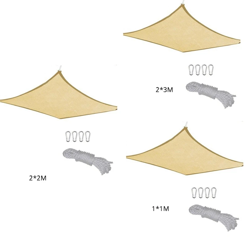 2X3 Meter Rectangular Square Shade Sail Outdoor Window Shade Sail Breathable Extra Large Shade Easy To Use
2X3 Meter Rectangular Square Shade Sail Outdoor Window Shade Sail Breathable Extra Large Shade Easy To Use