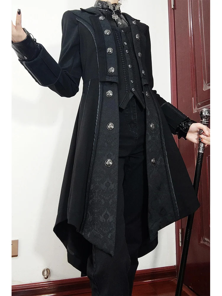Gothic Lolita Style Long Coat Autumn Winter New Year's Outfit Dark Theme Streetwear High Waist Long Sleeve Cardigan for plus ...
Gothic Lolita Style Long Coat Autumn Winter New Year's Outfit Dark Theme Streetwear High Waist Long Sleeve Cardigan for plus ...