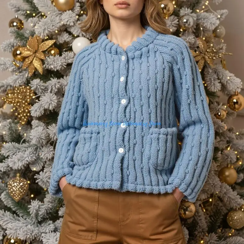 573B Women's vertical striped ball one-piece top simple and comfortable small stand-up collar cardigan home wear
573B Women's vertical striped ball one-piece top simple and comfortable small stand-up collar cardigan home wear
