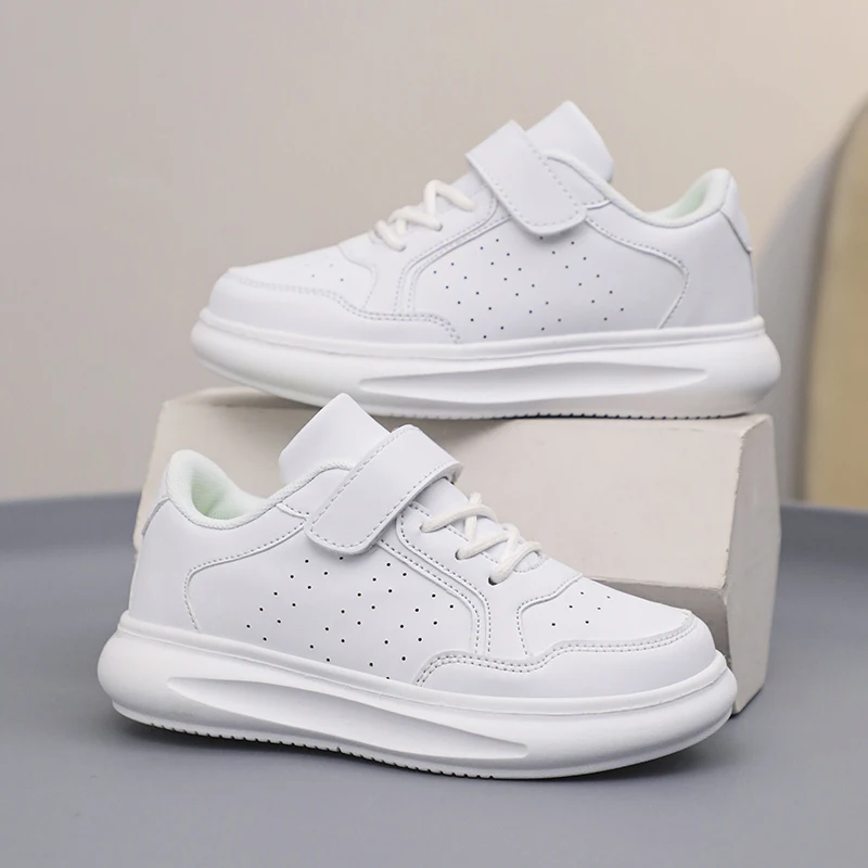 Пара детских кожаных спортивных туфель для всех сезонов, дышащие, удобные, износостойкие повседневные туфли, размер 28-39, MF-123P-WS
Пара детских кожаных спортивных туфель для всех сезонов, дышащие, удобные, износостойкие повседневные туфли, размер 28-39, MF-123P-WS