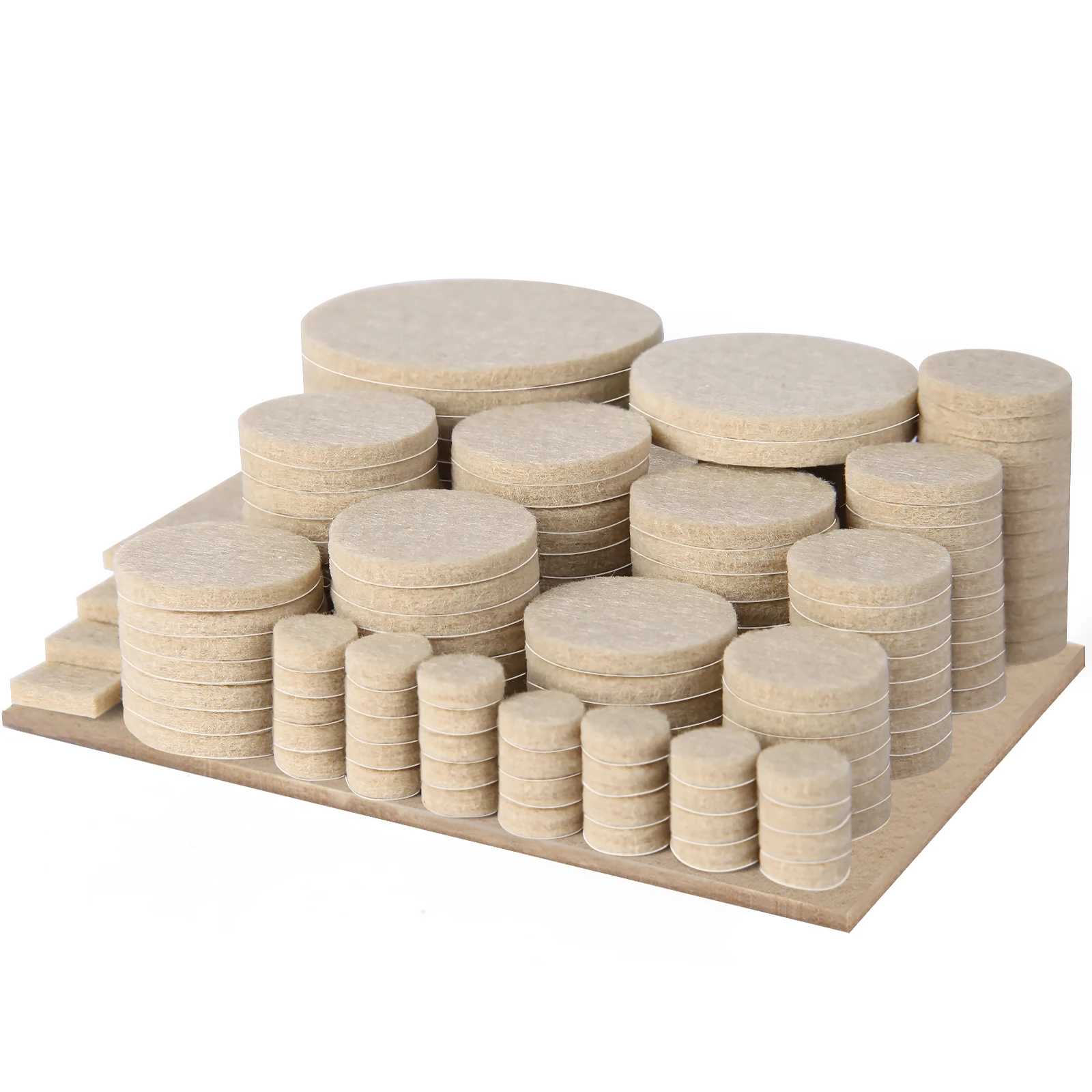 182pcs Furniture Felt Pads - Self Adhesive, Cuttable, Anti-Scratch Floor Protectors for Hardwood Floors
182pcs Furniture Felt Pads - Self Adhesive, Cuttable, Anti-Scratch Floor Protectors for Hardwood Floors