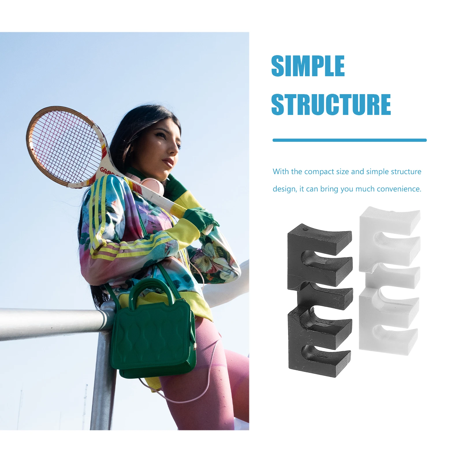 2Pcs Badminton Racket Load Spreaders Sturdy Plastic Racket Stringing Machine Adapter for Preventing Cracking Under High Pounds
2Pcs Badminton Racket Load Spreaders Sturdy Plastic Racket Stringing Machine Adapter for Preventing Cracking Under High Pounds