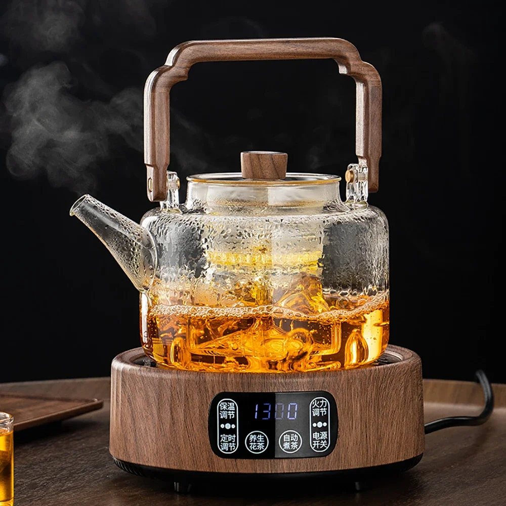 Glass Retort Teapot 2200W Electric Ceramic Stove, Heat Preservation Function Is Easy To Clean, Household Set Heats Up Quickly
Glass Retort Teapot 2200W Electric Ceramic Stove, Heat Preservation Function Is Easy To Clean, Household Set Heats Up Quickly