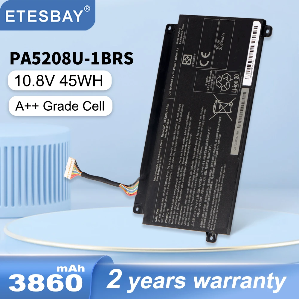 ETESBAY 45WH PA5208U-1BRS PA5208U Battery for Toshiba Chromebook CB30 CB35 CB35-B3340 CB35-B3330 for Satellite E45W P55W
ETESBAY 45WH PA5208U-1BRS PA5208U Battery for Toshiba Chromebook CB30 CB35 CB35-B3340 CB35-B3330 for Satellite E45W P55W