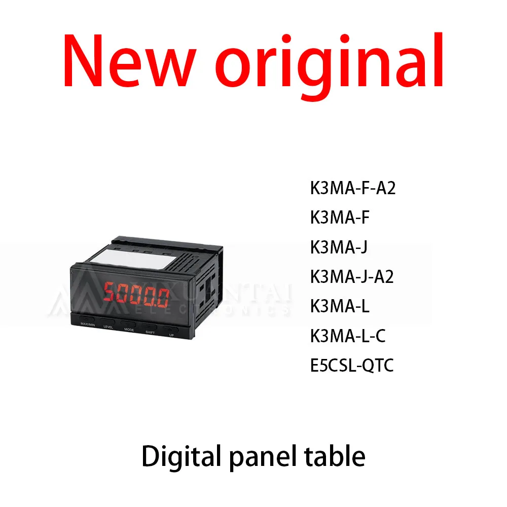 1Pcs/Lot New original K3MA-F-A2 K3MA-F K3MA-J K3MA-J-A2 K3MA-L K3MA-L-C E5CSL-QTC Digital panel table
1Pcs/Lot New original K3MA-F-A2 K3MA-F K3MA-J K3MA-J-A2 K3MA-L K3MA-L-C E5CSL-QTC Digital panel table