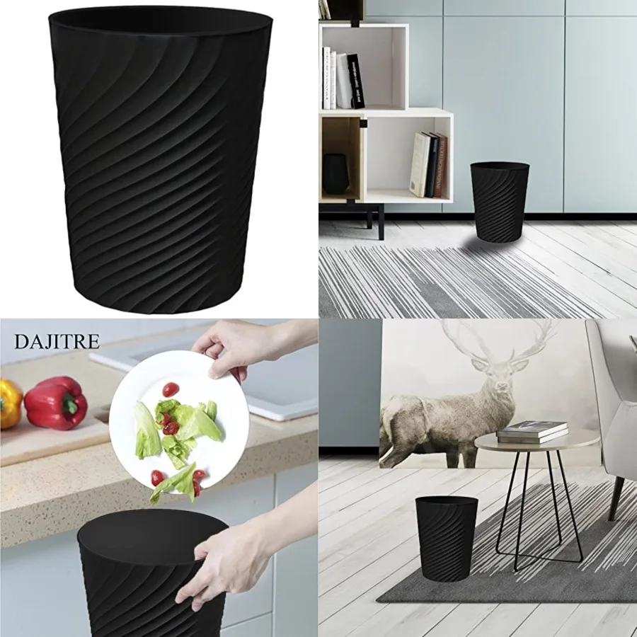 1.8 Gallon Small Trash Can Wastebasket Recycling Bin Slim Profile for Compact Spaces Bathroom, Office, Bedroom, Kitchen 1.8 Gal
1.8 Gallon Small Trash Can Wastebasket Recycling Bin Slim Profile for Compact Spaces Bathroom, Office, Bedroom, Kitchen 1.8 Gal