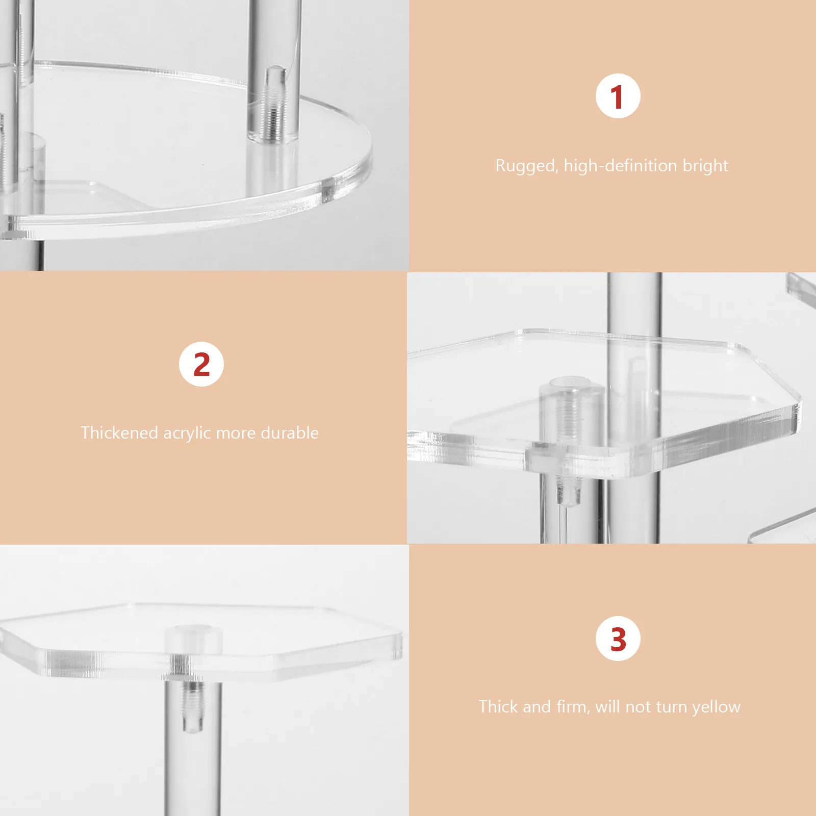 1Pcs Jewelry Display Rack Clear Acrylic Ladder Riser Stand 3 Tier Multi-Purpose Storage Organizer for Home Desktop Decoration
1Pcs Jewelry Display Rack Clear Acrylic Ladder Riser Stand 3 Tier Multi-Purpose Storage Organizer for Home Desktop Decoration