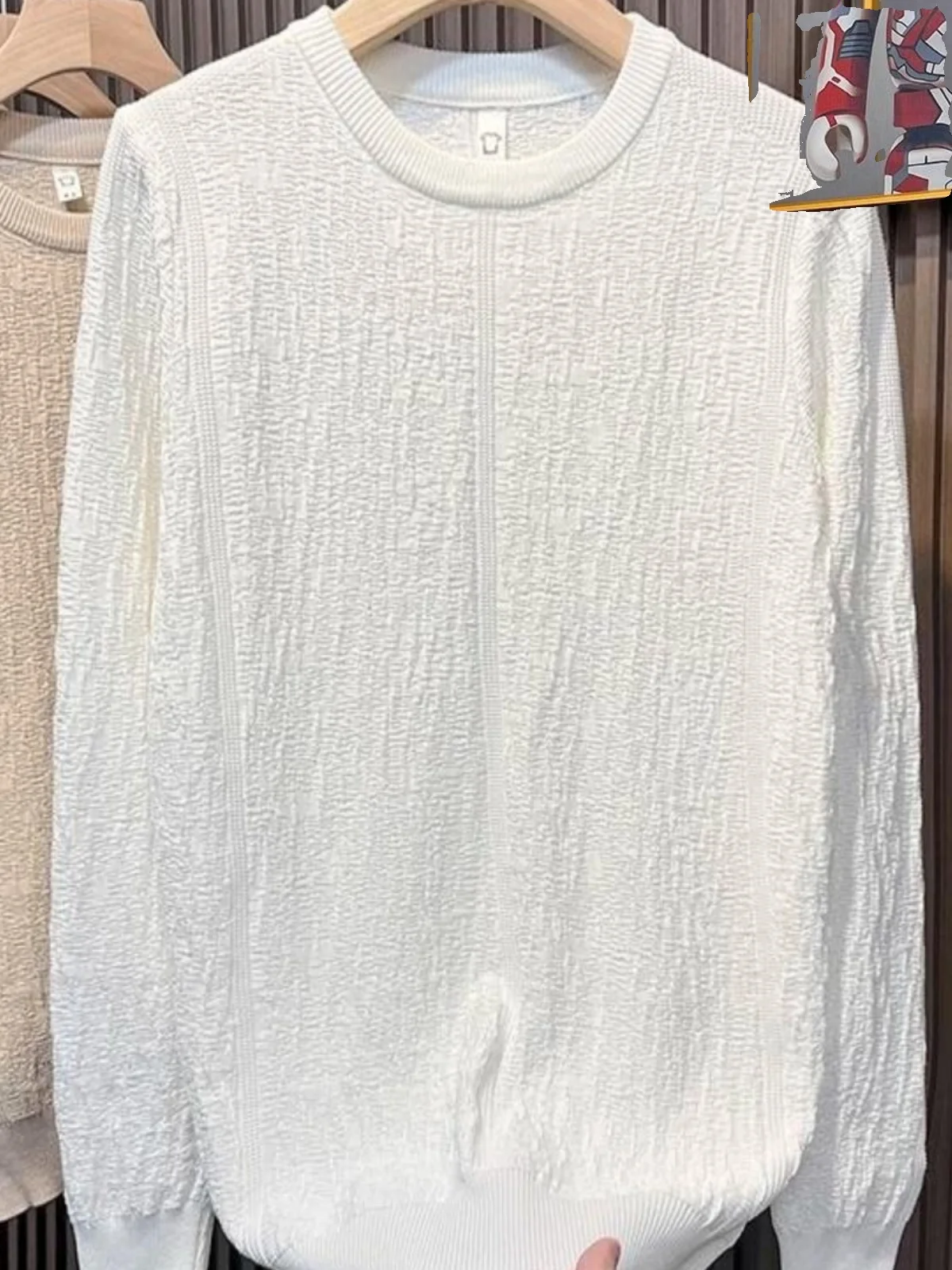 Autumn Winter Men's Knitwear Slim Fit Thin Base Layer irt Pure Color Embroidery Youthful Trendy Inner Wear Casual Long S...
Autumn Winter Men's Knitwear Slim Fit Thin Base Layer irt Pure Color Embroidery Youthful Trendy Inner Wear Casual Long S...