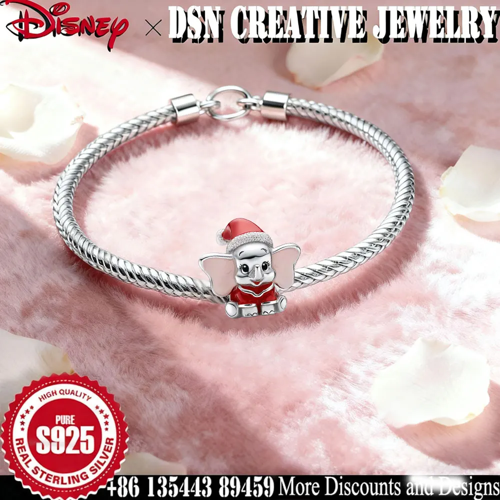 DSN 925 Silver Charm Disney Dumbo beads for snake chain Bracelet Child's Play Charm Jewelry Christmas Gif
DSN 925 Silver Charm Disney Dumbo beads for snake chain Bracelet Child's Play Charm Jewelry Christmas Gif