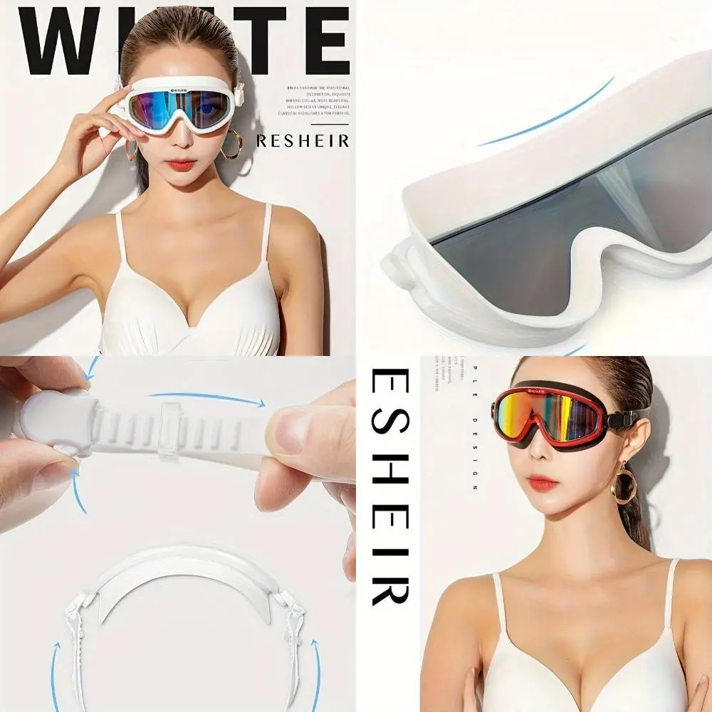 Очки для плавания Crystal Clear Vision — водонепроницаемые, противотуманные, большая оправа для мужчин и женщин
Очки для плавания Crystal Clear Vision — водонепроницаемые, противотуманные, большая оправа для мужчин и женщин
