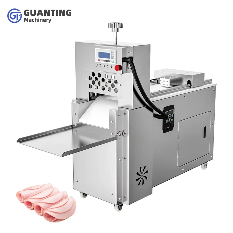 Commercial Professional Automatic Meat Slicer Stainless Steel Electric Fresh Meat Cutting Machine Factory Price Used for Farm
Commercial Professional Automatic Meat Slicer Stainless Steel Electric Fresh Meat Cutting Machine Factory Price Used for Farm