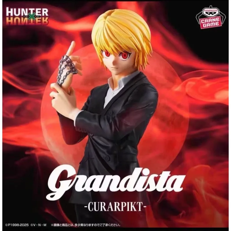 Original Genuine Banpresto Grandista GROS Hunter×Hunter Kurapika 27cm PVC Action Figure Collectible Model Doll Birthday Gift Toy
Original Genuine Banpresto Grandista GROS Hunter×Hunter Kurapika 27cm PVC Action Figure Collectible Model Doll Birthday Gift Toy
