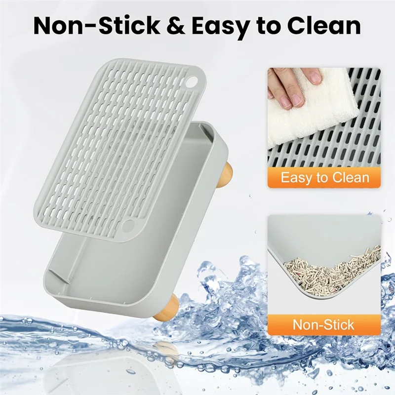 B08B-Cat Litter Box Ramp Cat Litter Box Step For Small Elderly Cats Cat Litter Tray For Floor Indoor
B08B-Cat Litter Box Ramp Cat Litter Box Step For Small Elderly Cats Cat Litter Tray For Floor Indoor
