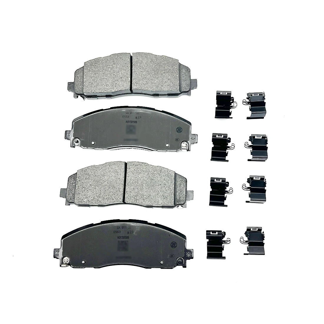 Front Disc Brake Pad for Jeep Wrangler 2022-2024 68383243AA 68383243AB 68456066AA 68456066AB 68635837AA
Front Disc Brake Pad for Jeep Wrangler 2022-2024 68383243AA 68383243AB 68456066AA 68456066AB 68635837AA