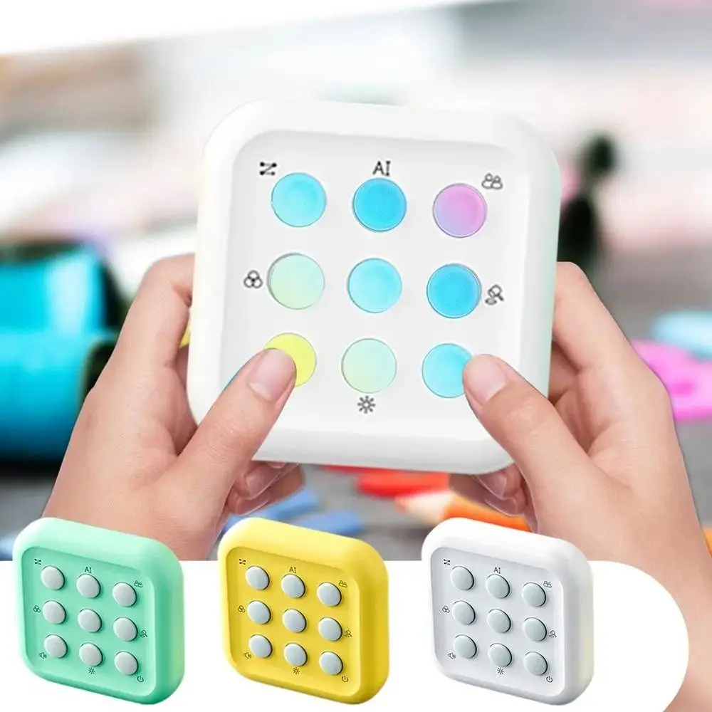 Electric Tic-Tac-Toe Handheld Game Educational Montessori Handheld Puzzle Game Console Thinking Exercise Multifunctional
Electric Tic-Tac-Toe Handheld Game Educational Montessori Handheld Puzzle Game Console Thinking Exercise Multifunctional