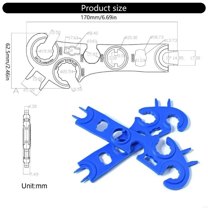 Solar Connector Spanner For Efficient Installation & Removal Of Solar Equipment L4MF
Solar Connector Spanner For Efficient Installation & Removal Of Solar Equipment L4MF