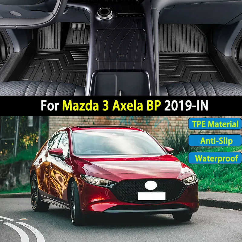 Автомобильный коврик из материала TPE для Mazda 3 Axela BP 2019 2020 2021 2022 2023 2024 дюйма, роскошный водонепроницаемый коврик для грязи, полный грязевой коврик для ног
Автомобильный коврик из материала TPE для Mazda 3 Axela BP 2019 2020 2021 2022 2023 2024 дюйма, роскошный водонепроницаемый коврик для грязи, полный грязевой коврик для ног