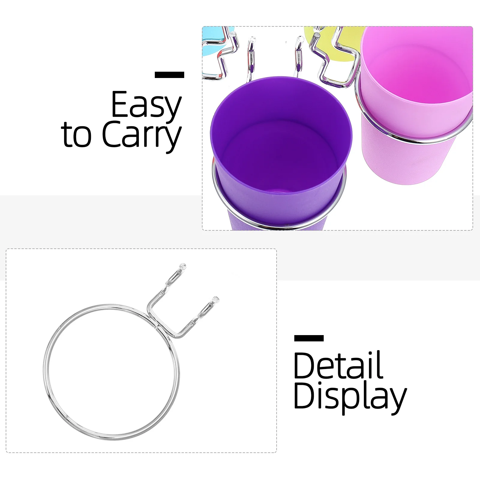 5Sets Pegboard Cup Racks Organizers Premium Material Lightweight Hooks Fashion Appearance Space Saving Tool Random Color
5Sets Pegboard Cup Racks Organizers Premium Material Lightweight Hooks Fashion Appearance Space Saving Tool Random Color