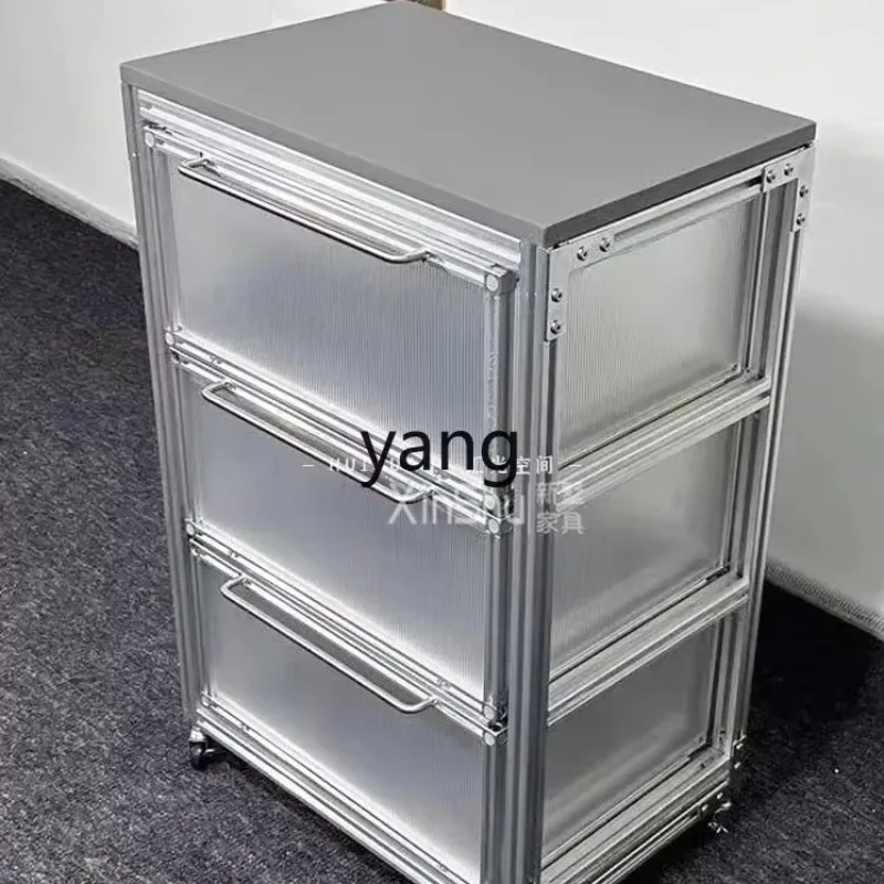Lmm Simple Modern Aluminum Profile Cabinet Multifunctional Living Room Mobile Cart Glass Drawer Cabinet
Lmm Simple Modern Aluminum Profile Cabinet Multifunctional Living Room Mobile Cart Glass Drawer Cabinet