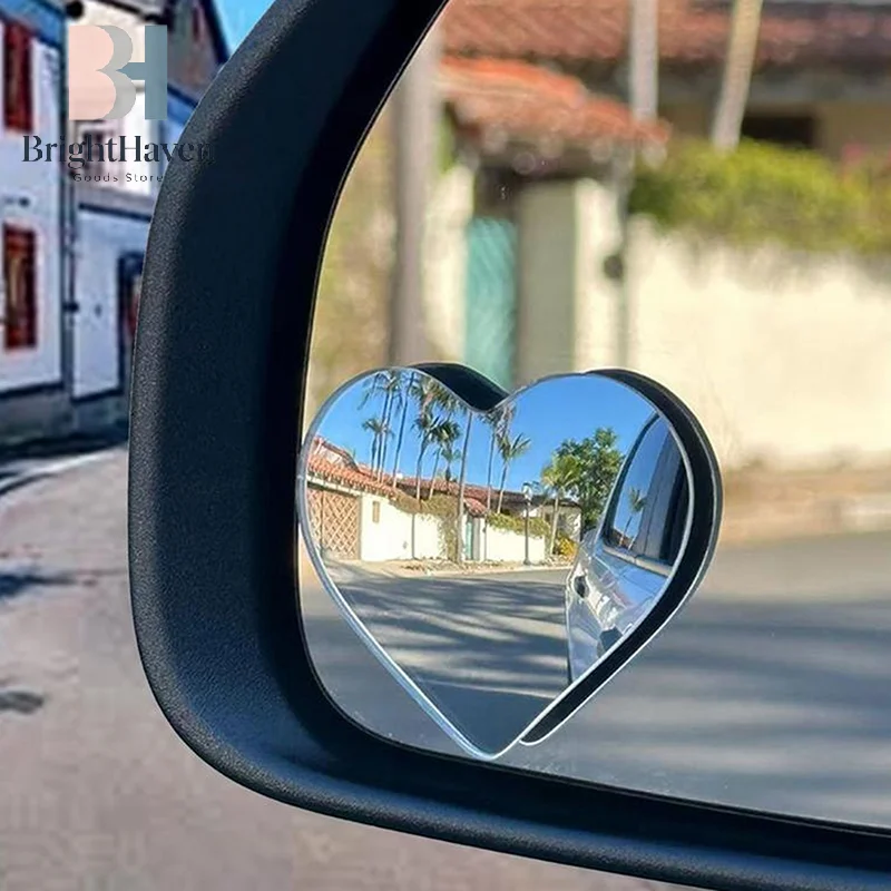 1 Set Cute Heart Shape Rearview Mirror Car Blind Spots Side View Mirror Auxiliary Auto Accessories For SUVs B.H
1 Set Cute Heart Shape Rearview Mirror Car Blind Spots Side View Mirror Auxiliary Auto Accessories For SUVs B.H