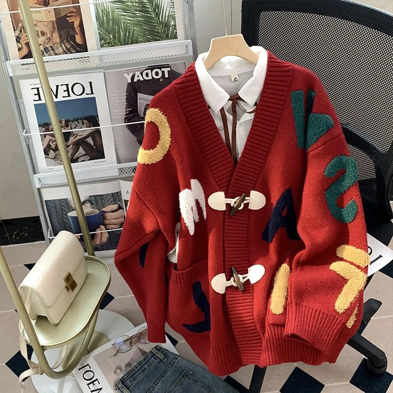 Autumn Winter Extra Large Size 300 Pou Floing Embroidered Knitted Open Cardigan Men's Lazy Sle Design Couple Sweater Coat
Autumn Winter Extra Large Size 300 Pou Floing Embroidered Knitted Open Cardigan Men's Lazy Sle Design Couple Sweater Coat