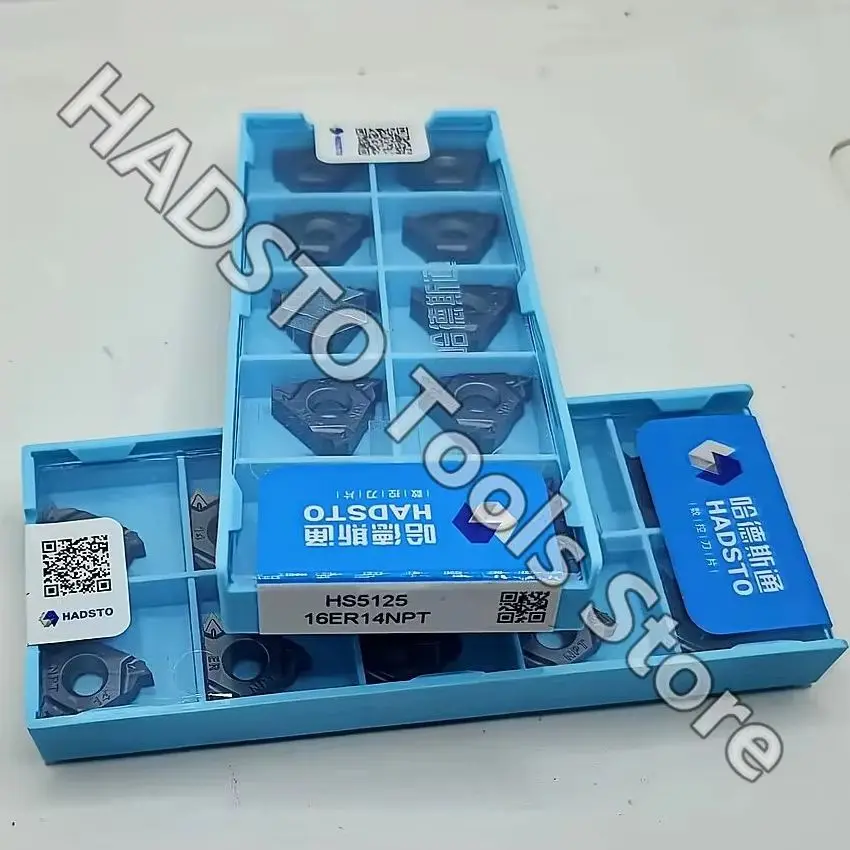 16ER14NPT HS5125 16ER 14NPT HS5125 16ER 14NPT HADSTO CNC blade carbide inserts Thread inserts turning tools 10pcs/box
16ER14NPT HS5125 16ER 14NPT HS5125 16ER 14NPT HADSTO CNC blade carbide inserts Thread inserts turning tools 10pcs/box