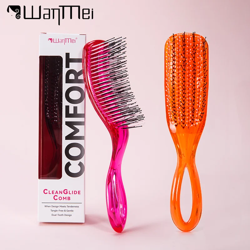 WANMEI Original Premiun Comb Scalp Massage Brush Portable Soft Anti-frizz Comb Head Massager Hair Styling Tools Gifts 1pc
WANMEI Original Premiun Comb Scalp Massage Brush Portable Soft Anti-frizz Comb Head Massager Hair Styling Tools Gifts 1pc
