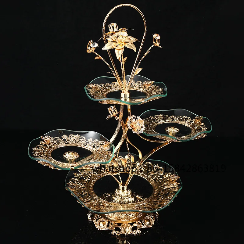 2022 New Multi-layer Fruit Plate Afternoon Tea Snack Candy Plate European Light Luxury Simple Glass Home Fruit Plate
2022 New Multi-layer Fruit Plate Afternoon Tea Snack Candy Plate European Light Luxury Simple Glass Home Fruit Plate
