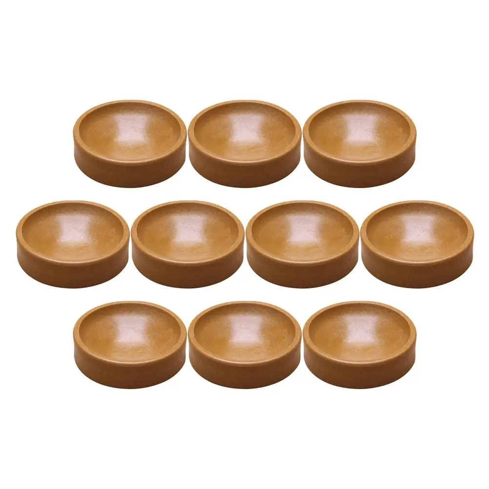 10 Pcs Brown 43mm Non-slip Furniture Pads Thick Coaster Piano Mats Shockproof Table Foot Floor Protectors Anti-skid Caster
10 Pcs Brown 43mm Non-slip Furniture Pads Thick Coaster Piano Mats Shockproof Table Foot Floor Protectors Anti-skid Caster
