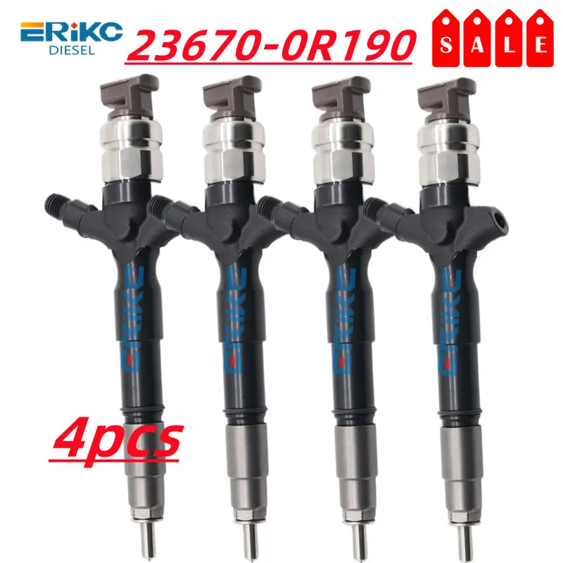 Форсунка для дизельного инжектора 23670-0R190, 4 шт., 236700R19 0, фотоинжектор 23670 0R190 для DENSO, Toyota Hilux
Форсунка для дизельного инжектора 23670-0R190, 4 шт., 236700R19 0, фотоинжектор 23670 0R190 для DENSO, Toyota Hilux
