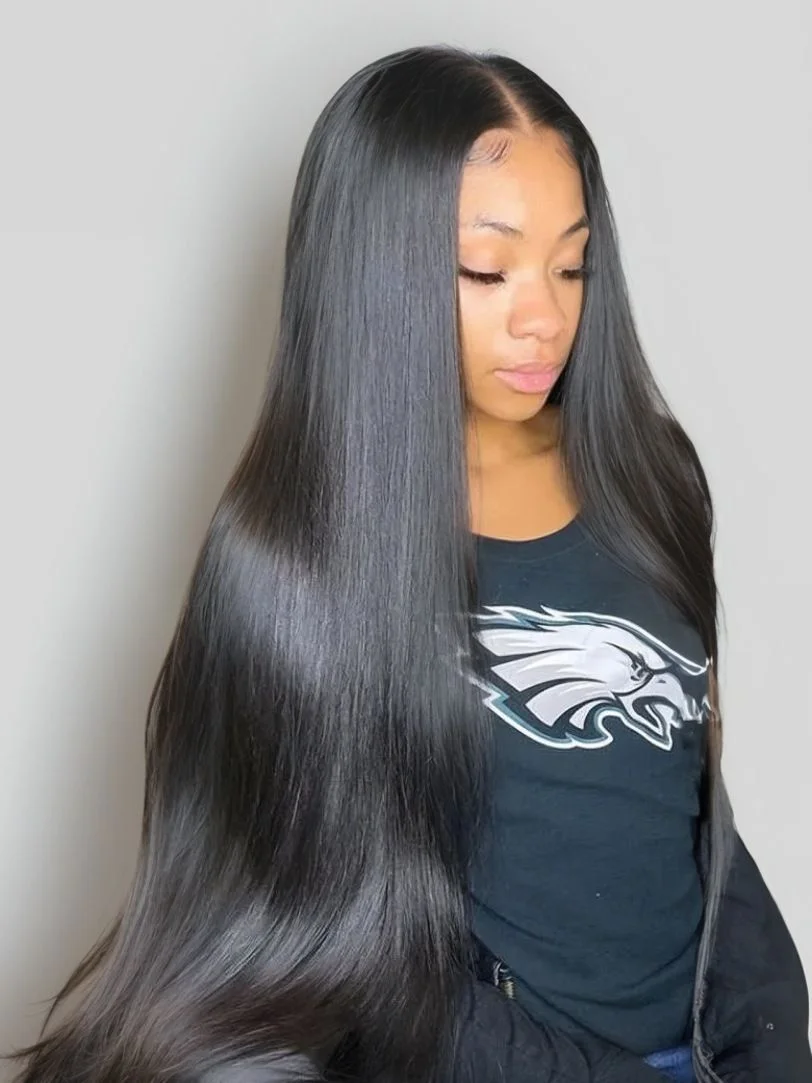 30 40Inch 13x6 HD Straight Lace Front Human Hair Wigs For Women Wear And Go Glueless 13x4 Transparent Lace Frontal Wigs On Sale
30 40Inch 13x6 HD Straight Lace Front Human Hair Wigs For Women Wear And Go Glueless 13x4 Transparent Lace Frontal Wigs On Sale