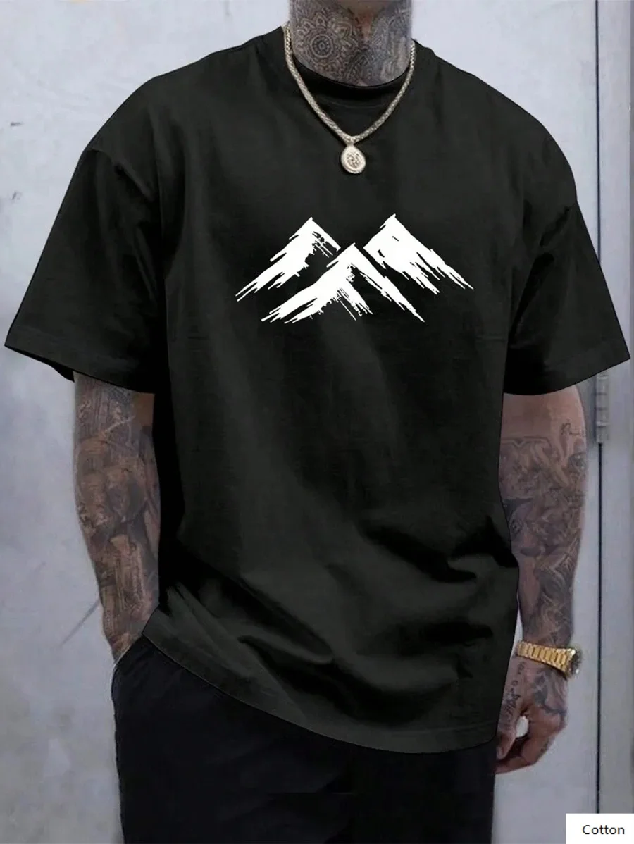 Минималистичная хлопковая футболка с горным принтом идеально подходит для любителей активного отдыха и тех, которая любит красоту природы, простая футболка S-4XL
Минималистичная хлопковая футболка с горным принтом идеально подходит для любителей активного отдыха и тех, которая любит красоту природы, простая футболка S-4XL